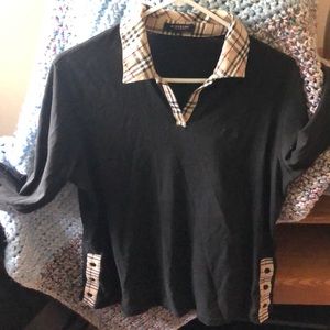 Burberry ladies 2XL gently  used shirt